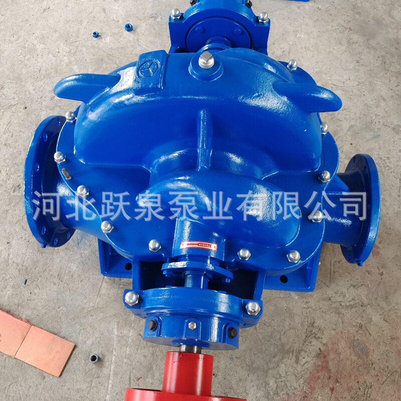 SH系列单级双吸泵12SH-6中开泵12寸大流量高扬程清水离心泵工业泵