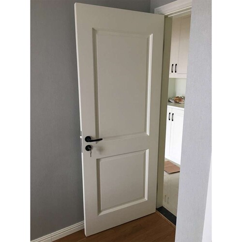 新中式室内房间门mdf免漆门 整套可定室内门家用模压板套装门