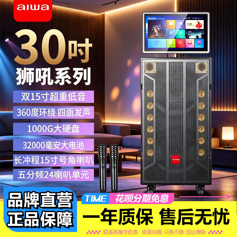 aiwa爱华AI880大音量蓝牙音响