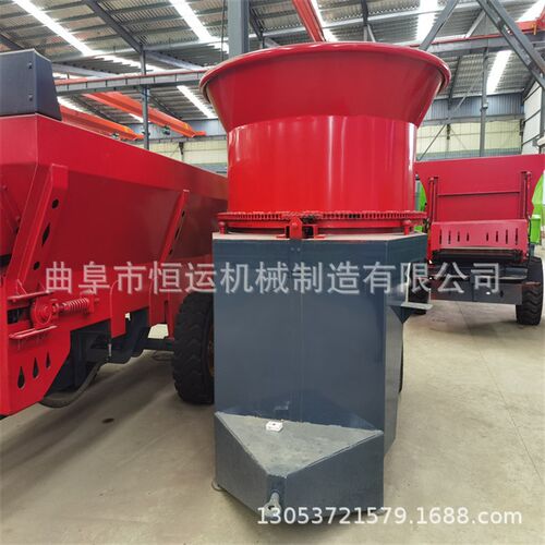 全自动圆c盘草梱粉草机 高喷出料秸秆粉碎机 草捆秸秆破碎机