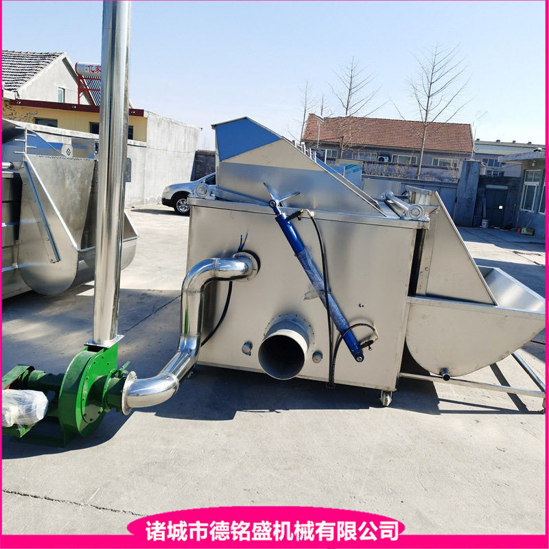 带风机生物颗粒加热商用油炸锅