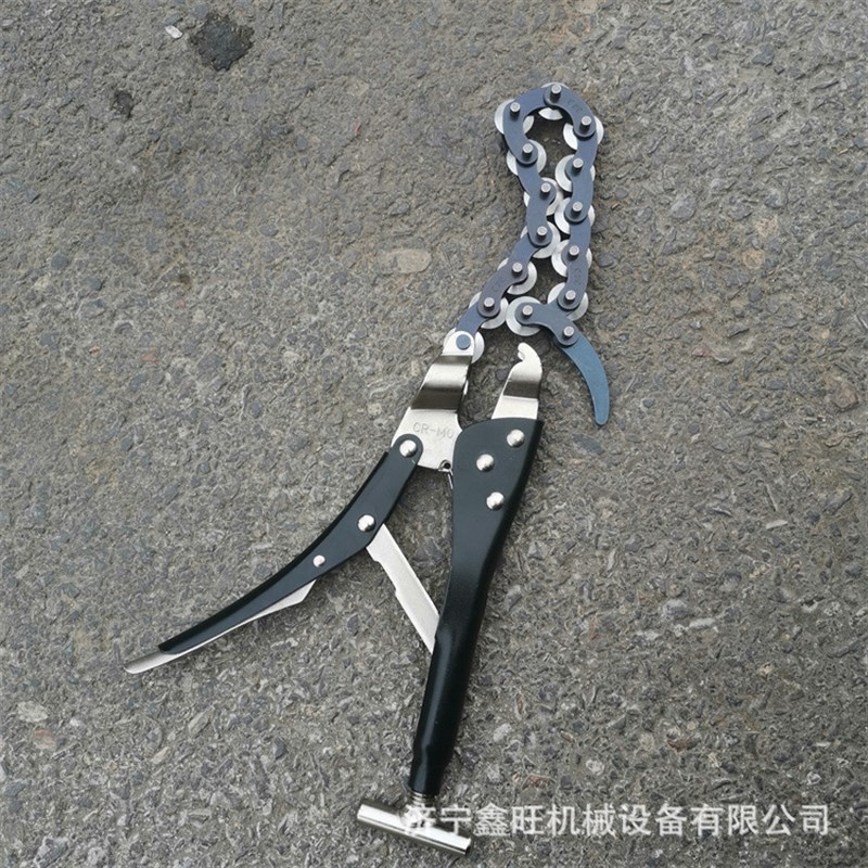 汽车排气管切割钳 管道改装割铜铝管工具 尾气W管子链条割刀