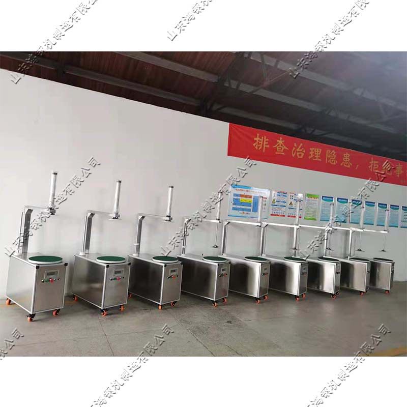 小型带压顶纸箱托盘缠绕包装机