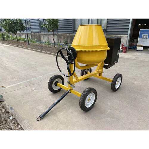 Small concrete mixer建筑工地滚筒搅拌机 半干硬混凝土混合设备