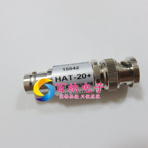 Mini-Circuits HAT-20+ DC-2GHz 20dB 1W 射频同轴固定衰减器 BNC