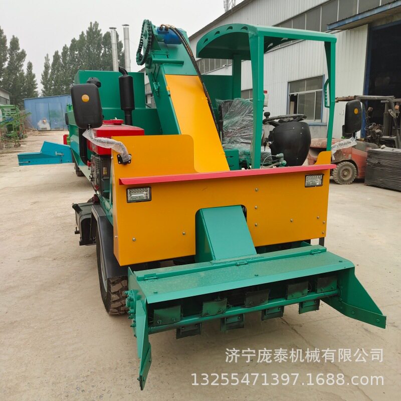 养殖场电动4轮3方螺旋清粪车