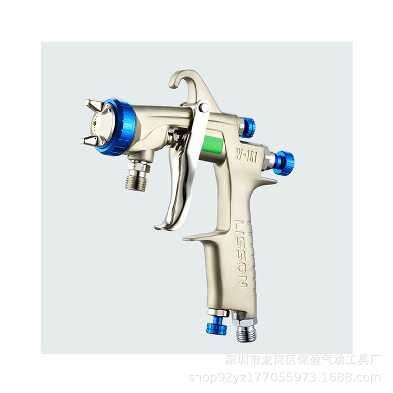 精品气动喷涂工具W-101型汽车钣金木工面漆手持多功能自动喷枪