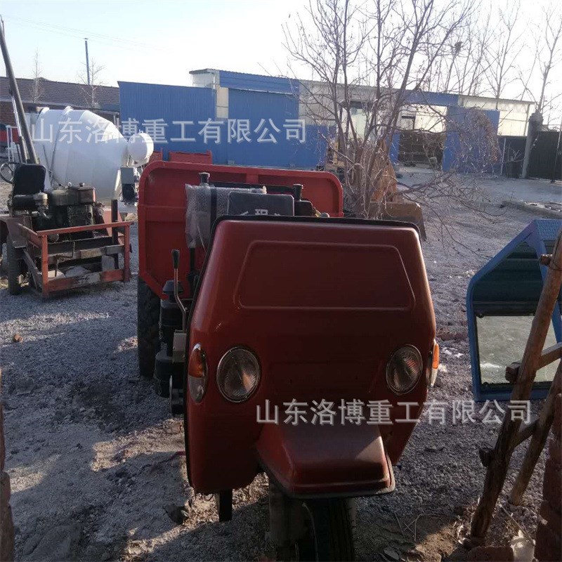 座驾式柴油d小三轮 家用小型货物运输设备 拉砖拉土装卸搬运车