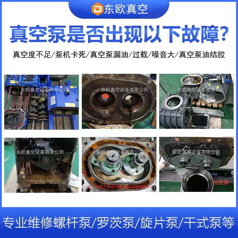 Leybold莱宝干式螺杆真空泵SP250真空泵异响故障维修保养服务厂家