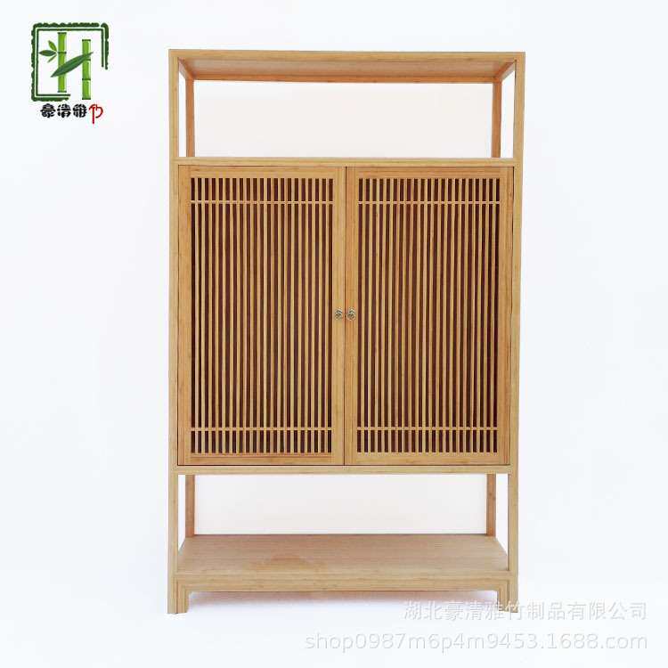 湖北立豪竹制品厂全竹家具竹柜竹书架竹茶柜楠竹茶架全屋竹家具