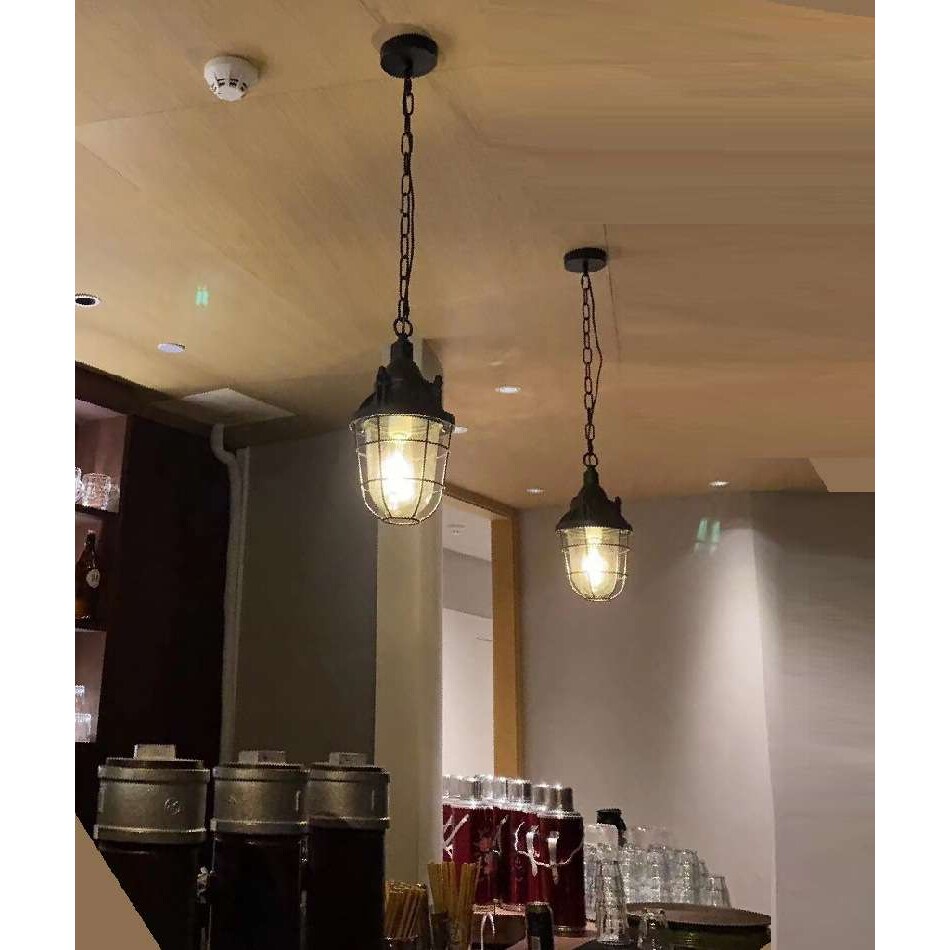 美式LOFT复古简约咖啡厅餐厅酒吧酒馆吧台火锅办公室工业风小吊灯