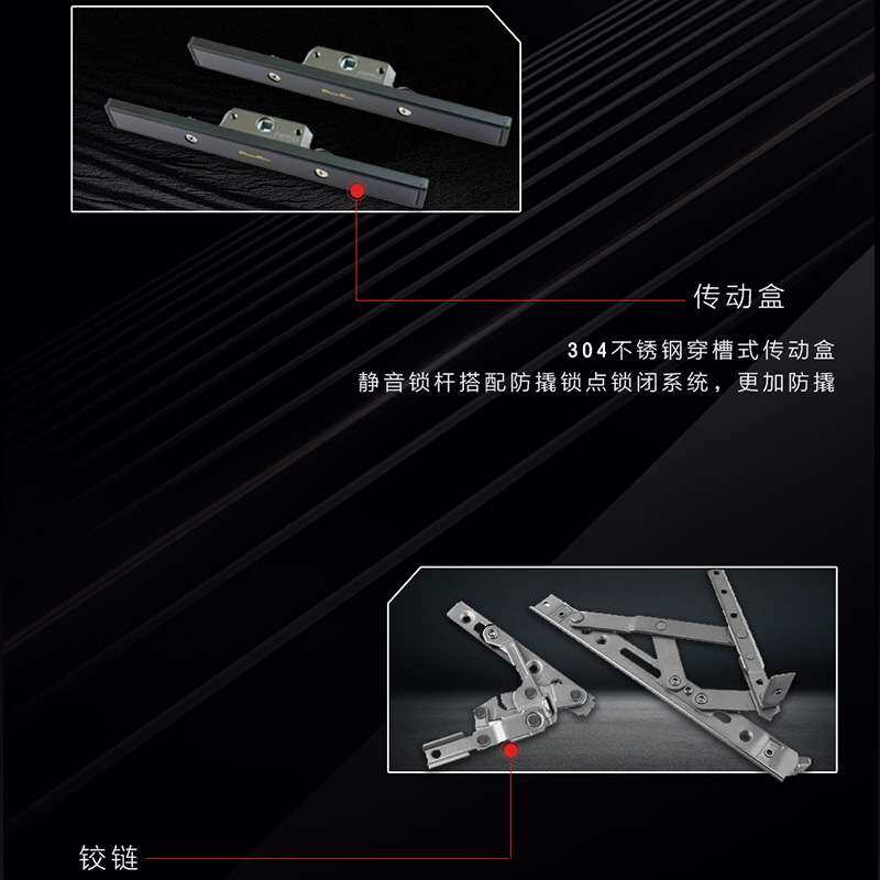 佛山厂家断桥铝门窗防盗铝合金系统平开窗封阳台隔音玻璃落地窗户