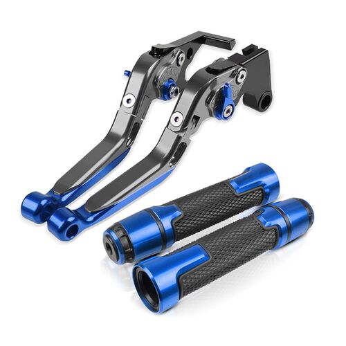 适用宝马Gd310R2017-2023改装刹车牛角手柄拉杆手刹把+手把套套装