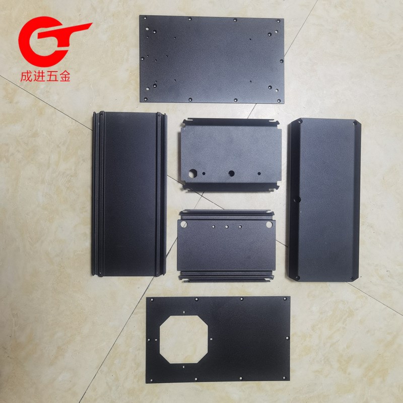 6061a铝合金外壳非标来图制作 锂电池外壳铝合金机箱铝型材