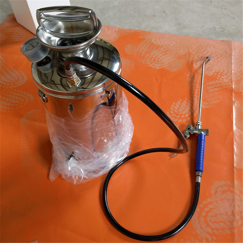 不锈钢体材质强酸碱洗消器使用方便强酸碱洗消器5L强酸碱洗消器