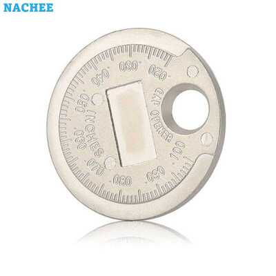 火花塞间隙测量工具 公英制钱币型火星塞量规   INCH