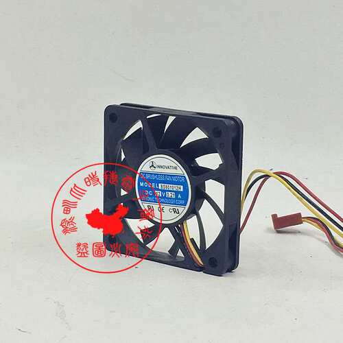 原装 INNOVATIVE BS601012H 12V 0.21A 6CM 6010 3线 散热 风扇