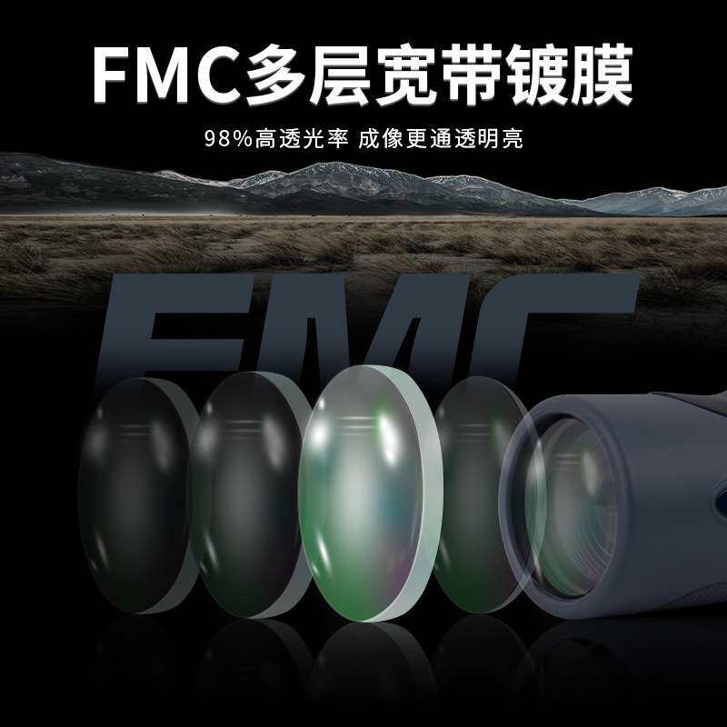 跨境热单筒望远镜16.5大棱镜手腕带12X50 10-30X50手机拍照