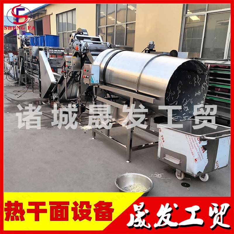 晟发系列热干面煮面机 成套热干面生产设备 二连三连自动煮面锅