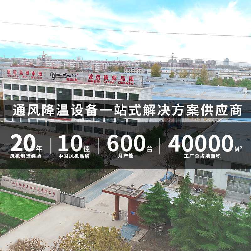 厂家直销温室内大棚园艺低噪音重量轻风量高混流环流循环风机风扇