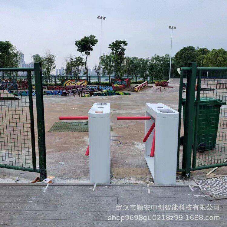 景区入口闸机滑板场烤漆三辊闸网上订票系统检票售票系统通道闸