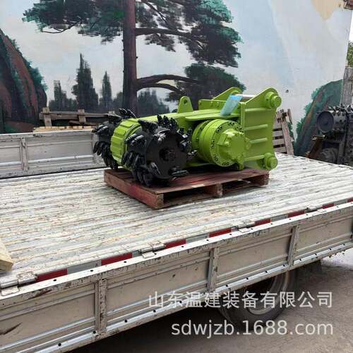 横向铣挖机MS-90挖掘机15-0吨改装铣挖机合金截齿18马达