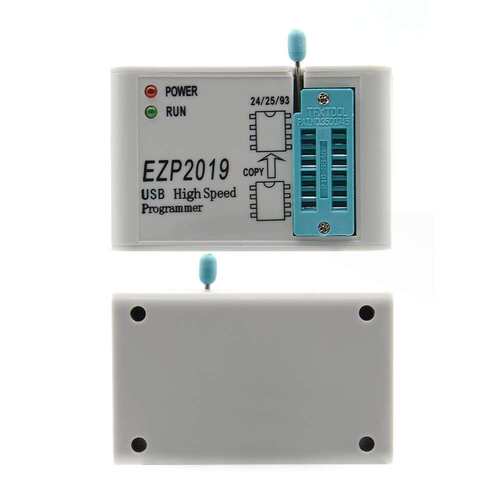 EZP2019高速SPI FLASH编程器 24/25/93 bios 25T80烧录 带5座子
