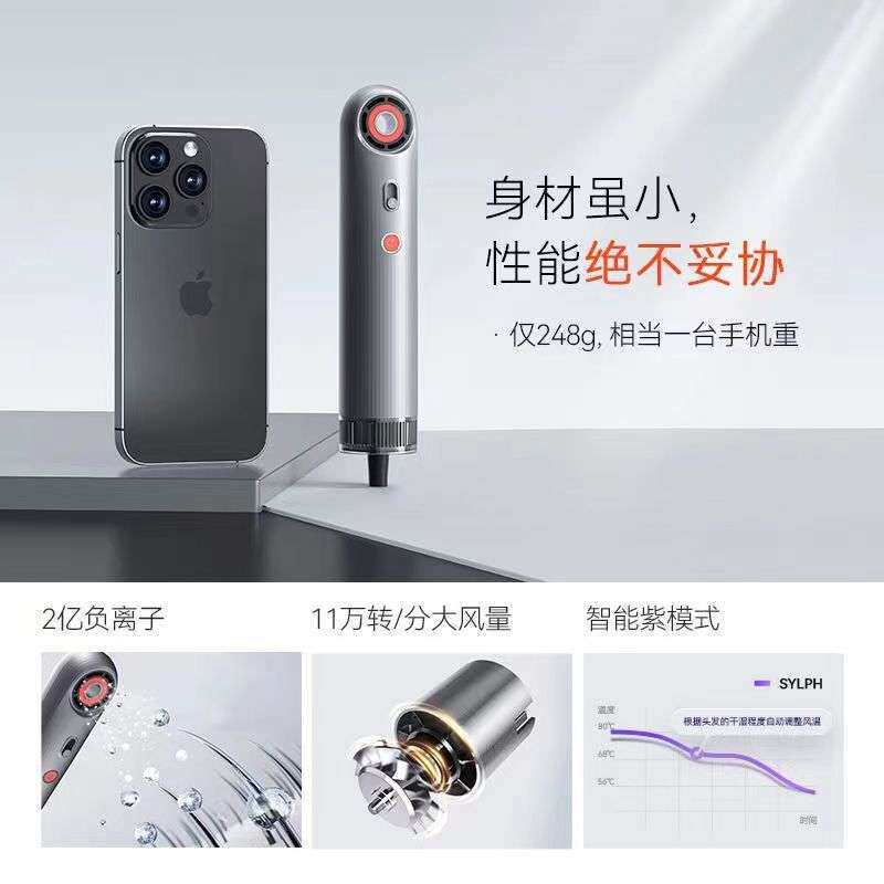 SYLPH高速电吹风机家用负离子大风力便携旅行迷你大功率速干风筒