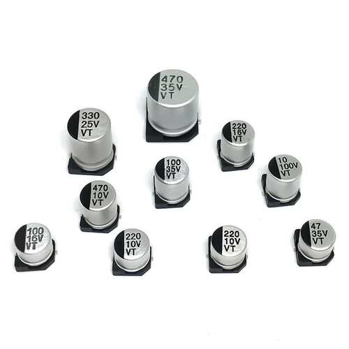 VT贴片铝电解电容35v10uf 4x5.4 驱动开关电源SMD贴片电容