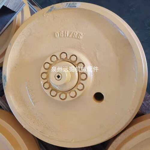 厂家直销供应D6H导向轮卡特推土机D6R引导轮底盘配件油链履带总成