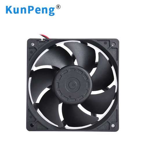 KP12038烧烤炉散热风扇12cm自动售卖机厂家直销12V直流低噪增压