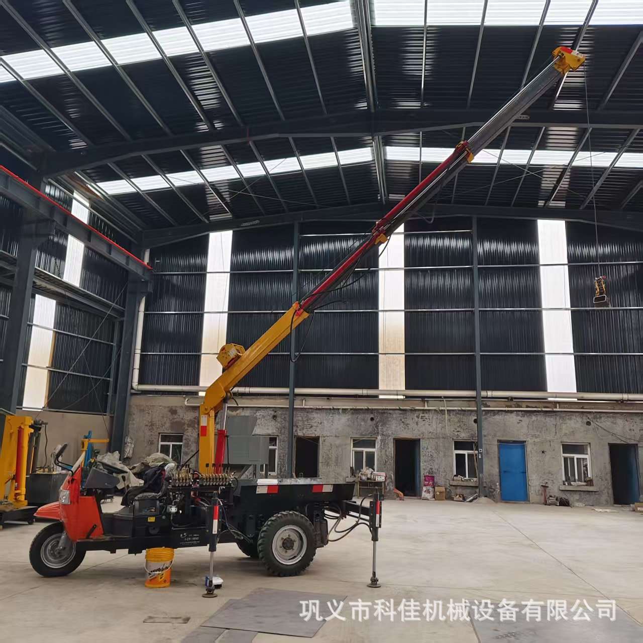 货车装车卸货随车吊 家用农用三轮吊皮卡吊 全自动液压折臂吊机
