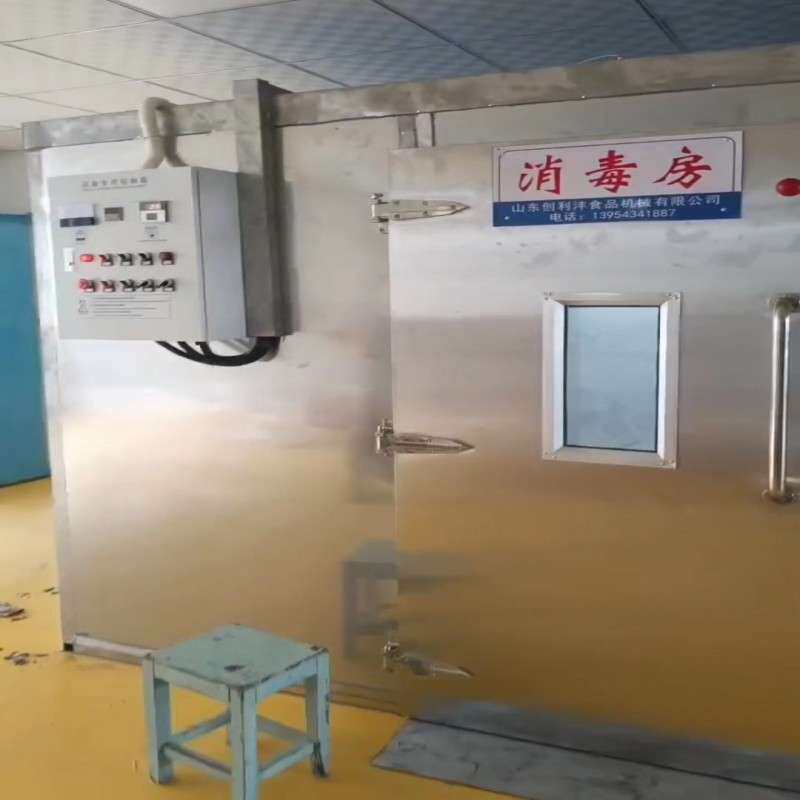 大型餐具消毒设备 创利沣供应学校食堂餐具消毒房 高温热风消毒库