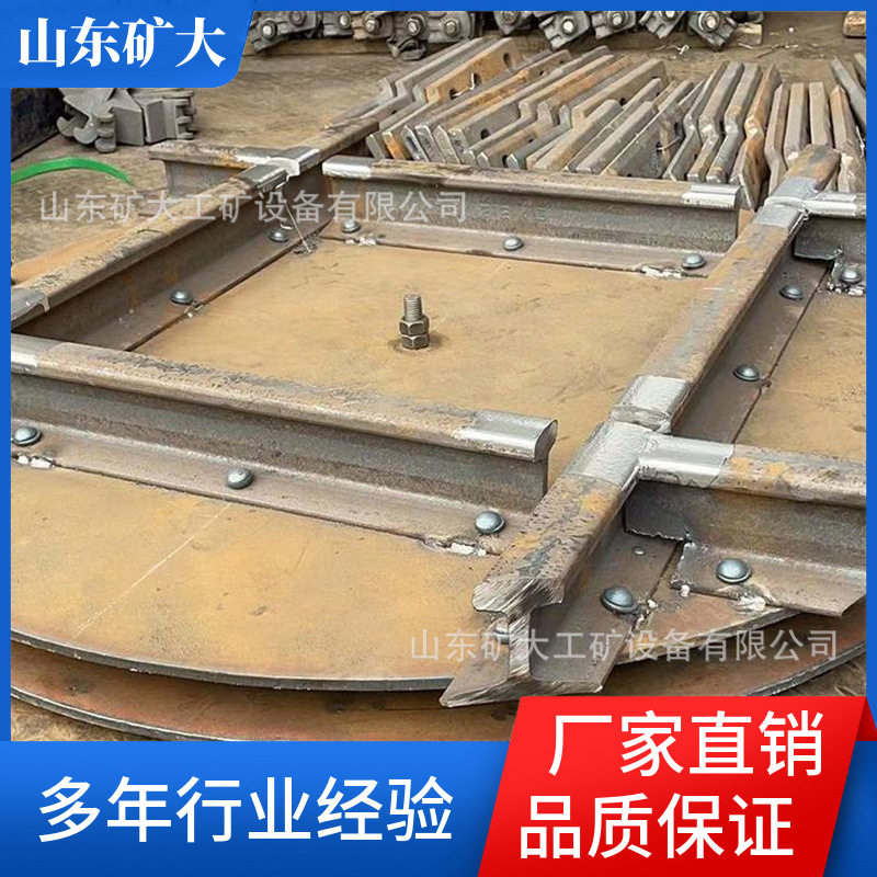 矿用轨道转盘岔心工作稳定 600轨距轨道设备电液动转盘