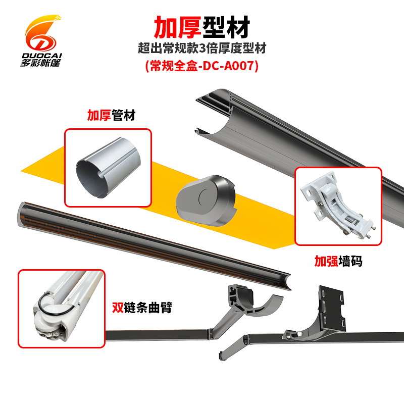 户外全盒遮阳棚电动折叠伸缩式雨蓬阳露台带灯篷庭院家用别墅雨棚