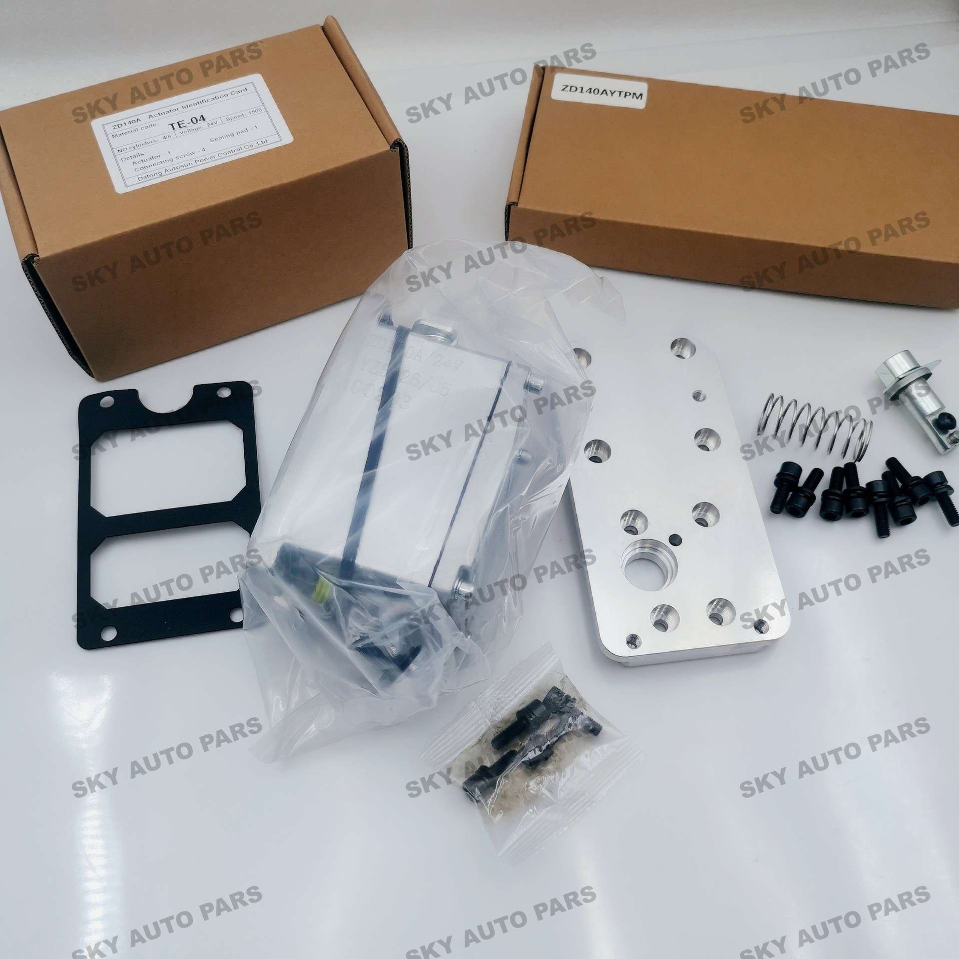 ZD140A(24V) 执行器/电子调速器(适用东方红BH4PY105燃油泵)