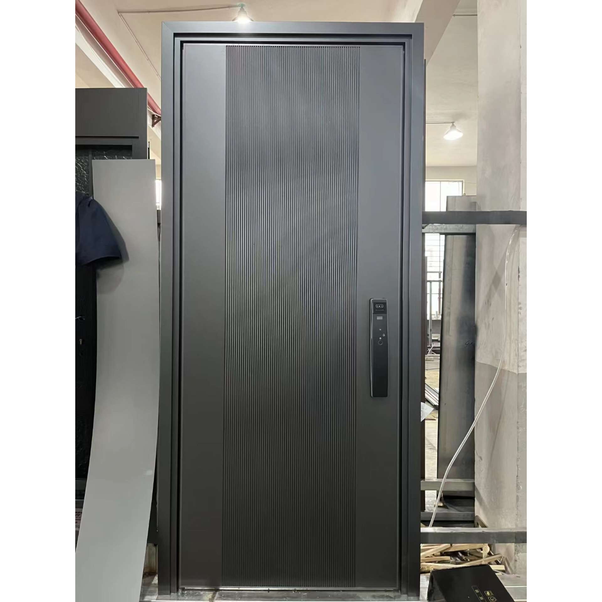高端私人订制轻奢美学城市小区入户门单门子母门防盗隔音密码门
