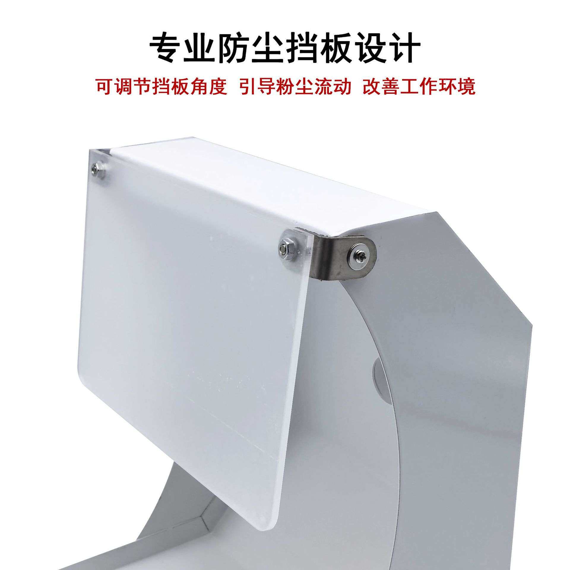 抛光打磨用防护罩子带防尘挡板抛光机打磨机通用防尘罩带吸尘接口
