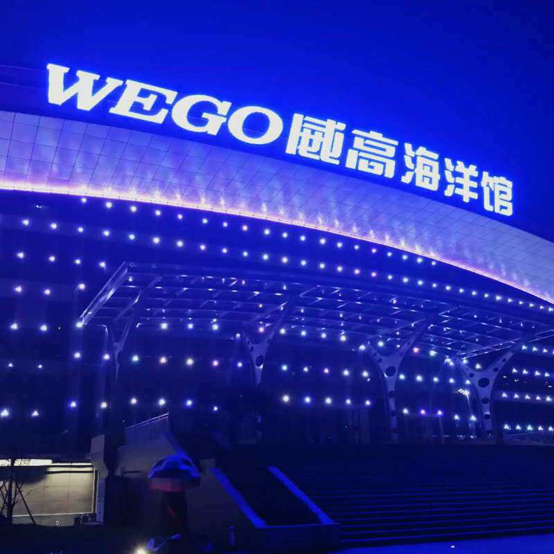 厂家供应霓虹灯不锈钢立体字发光铝壳字烤漆门牌标识标牌制作