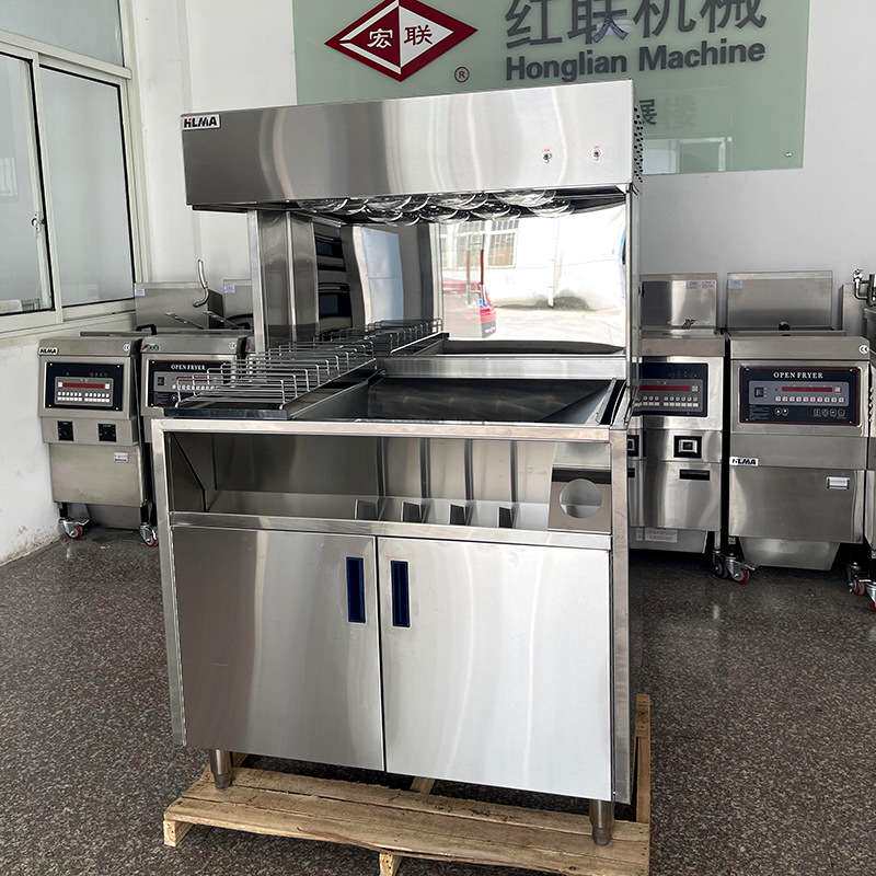 快餐店设备立式电热薯条保温柜 薯条工作站 薯条保温台