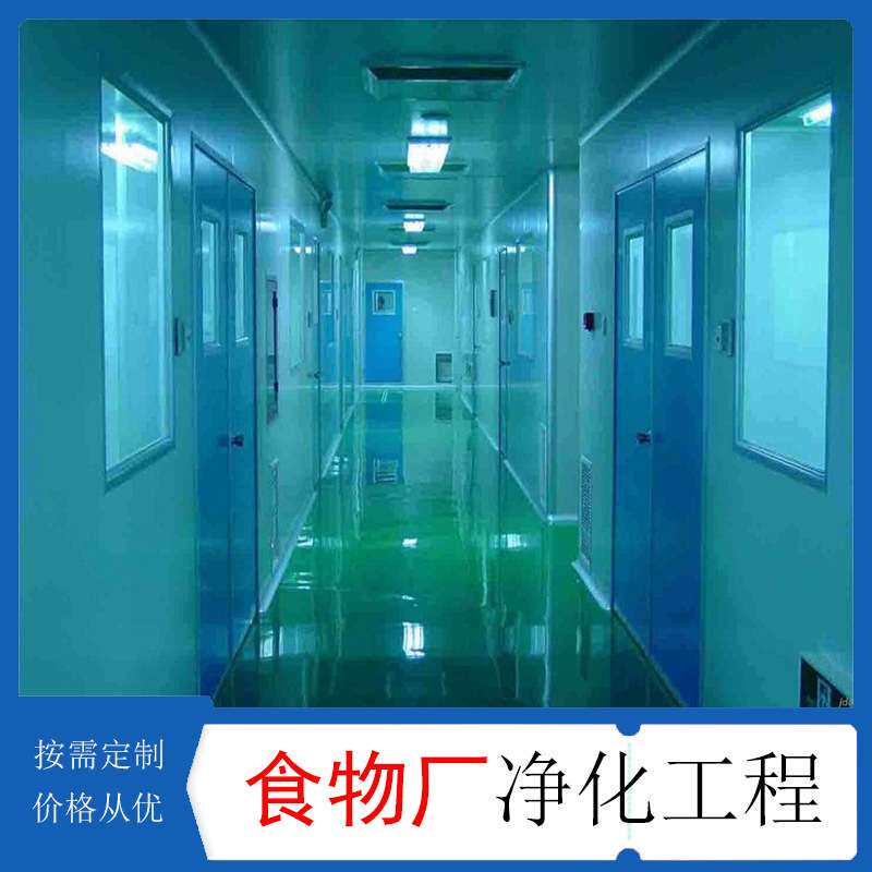 南京 专业无尘车间工程装修食品加工车间FFU净化厂房施工