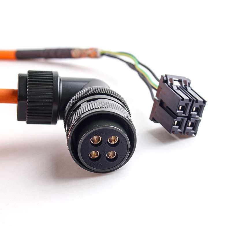 动力电缆线22-22S-P2_10m-4PIN-WT按需裁剪 各种型号电缆