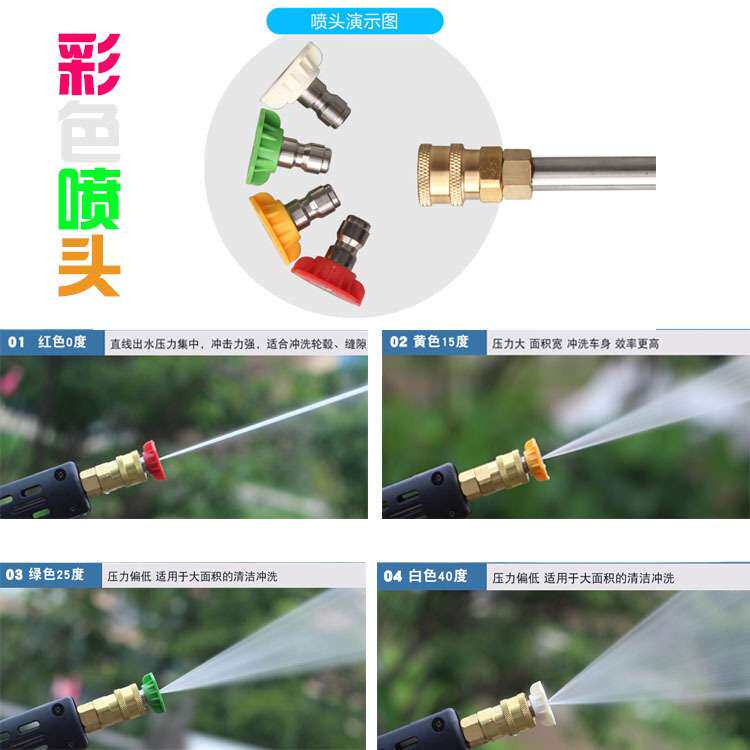 年华1820高压水泵刷车泵手推移动手自一体高压清洗机