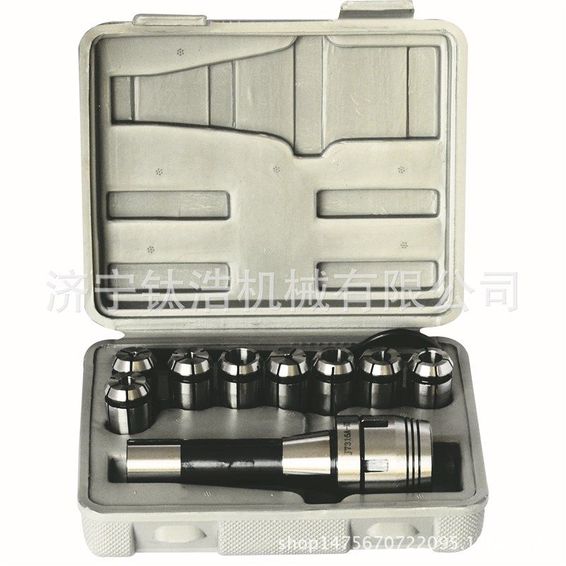 炮塔铣床专用刀f杆R8-ER32铣夹头刀柄R8-ER25 R8-ER40 R8筒夹套装