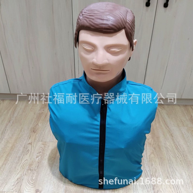 心肺复苏模拟人 CPR心脏复苏y训练模型 教学急救模型 人工呼吸假