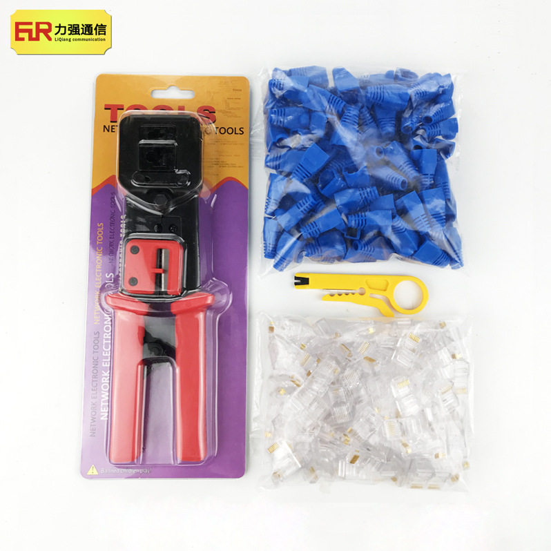 MANCOM通孔网钳套装RJ45/超五类