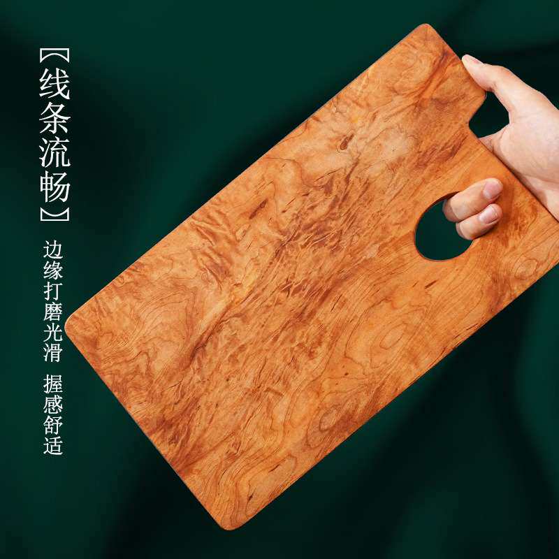 绘岳大师手工调色板缅甸楠木油画调色板孤品收藏木质油画专业美术