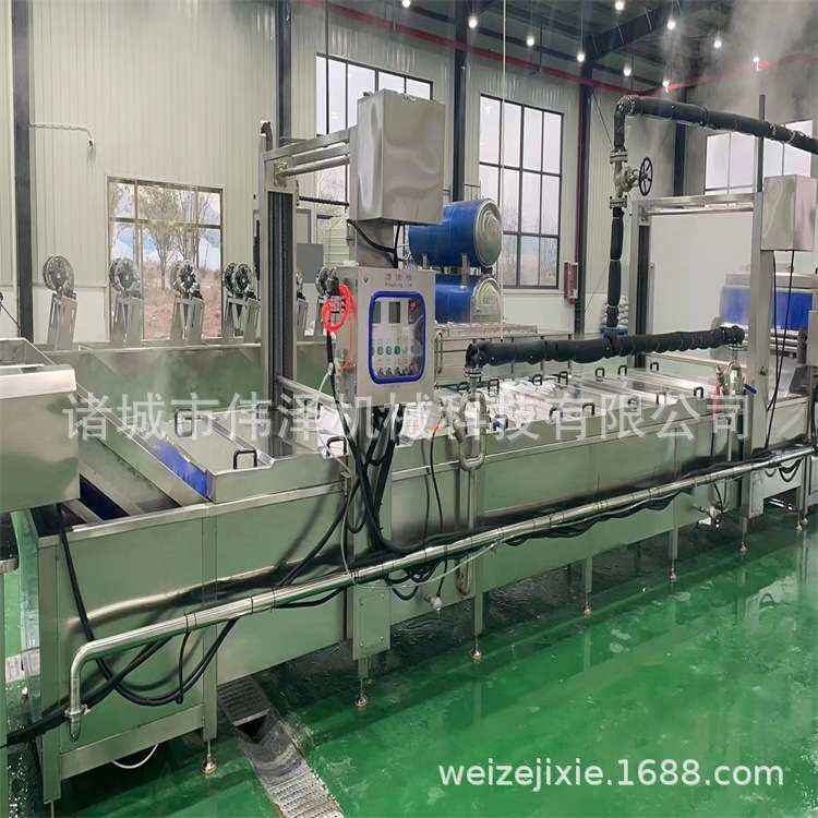 粘玉米漂烫杀青机甜玉米蒸煮机玉米成套加工流水线蔬菜杀青机