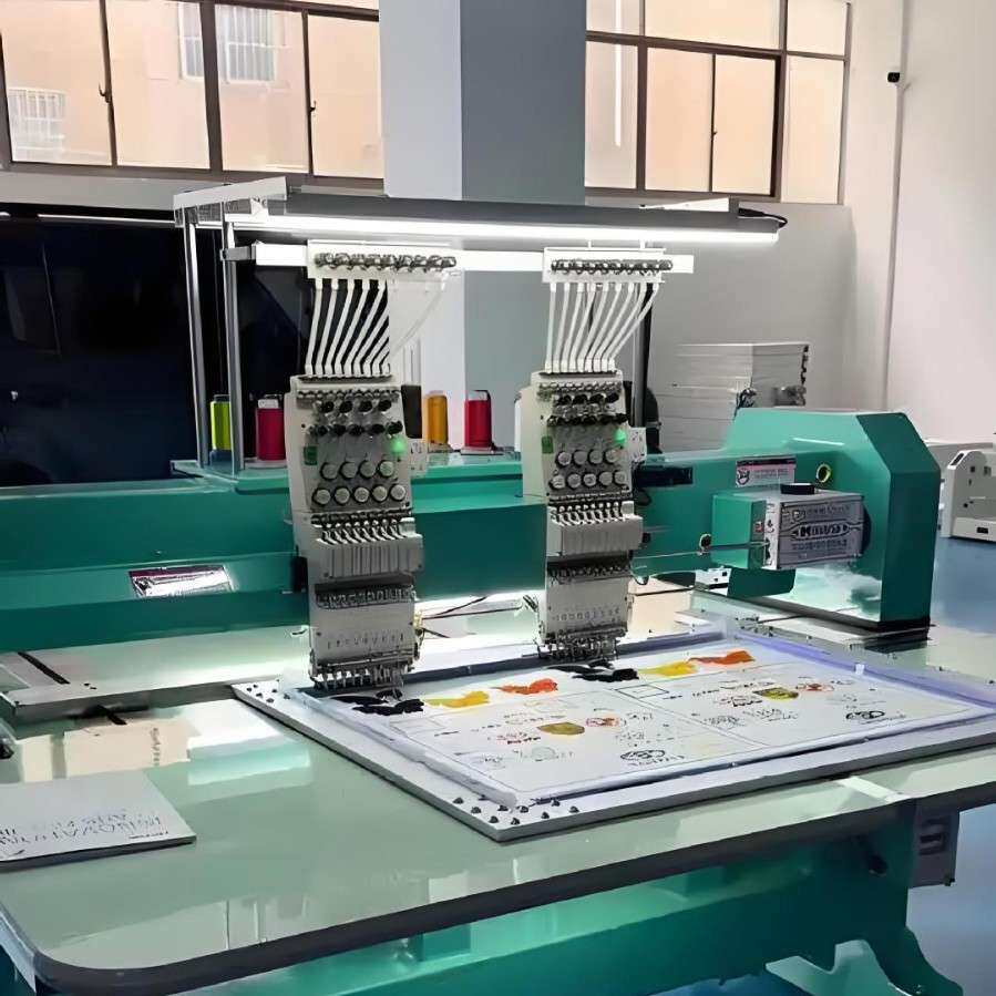 Head Embroidery machine电脑刺绣机商业生产单头绣花机