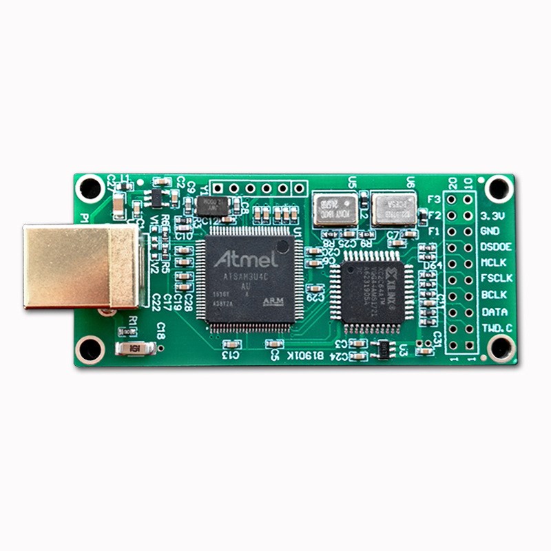 USB同方c案IIS数字意大利Amanero界面可搭配I2S输入解码板PCM DSD